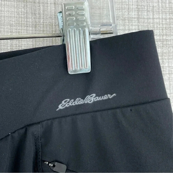 Eddie Bauer Womens Size T12 Black activewear pants 2169 - Picture 4 of 11